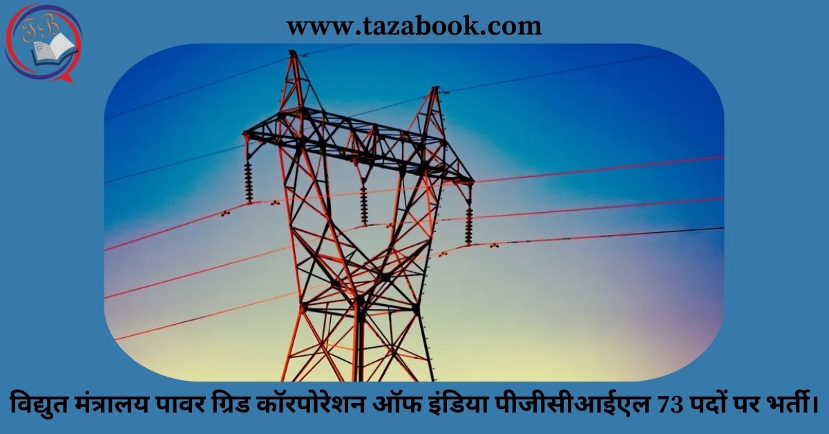 Read more about the article विद्युत मंत्रालय पावर ग्रिड कॉरपोरेशन ऑफ इंडिया पीजीसीआईएल 73 पदों पर भर्ती।