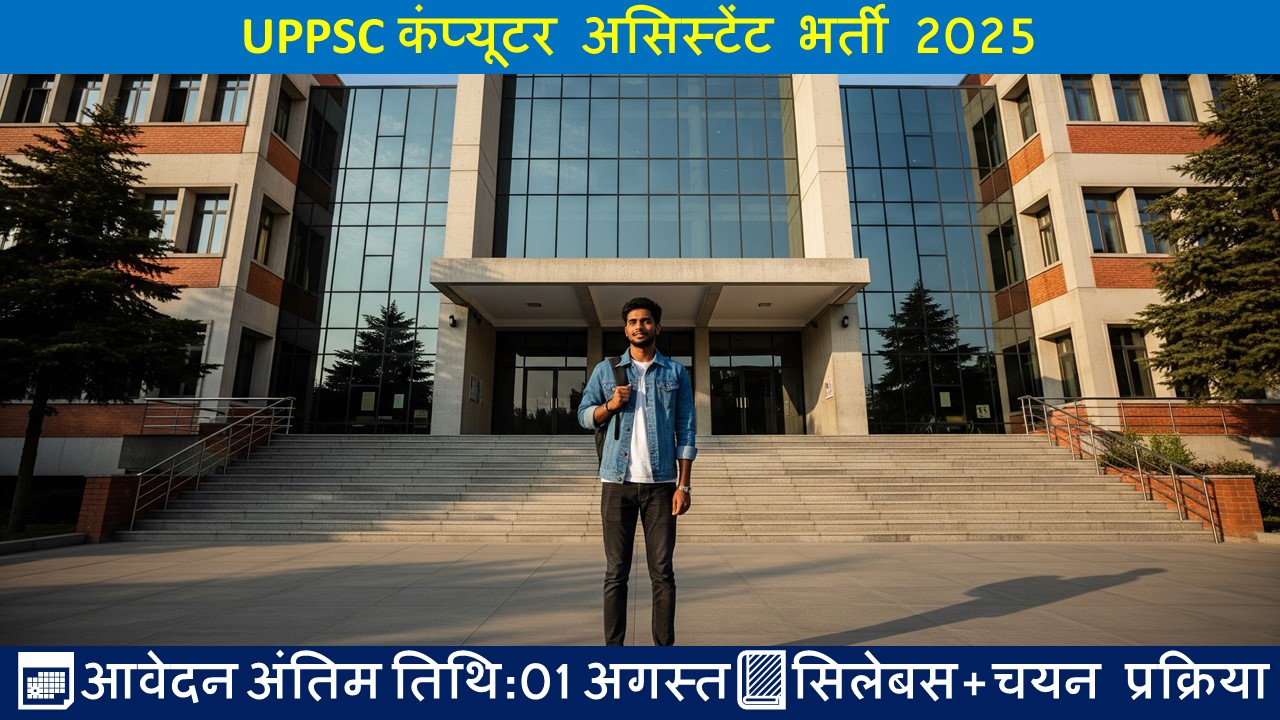 UPPSC कंप्यूटर असिस्टेंट भर्ती 2025