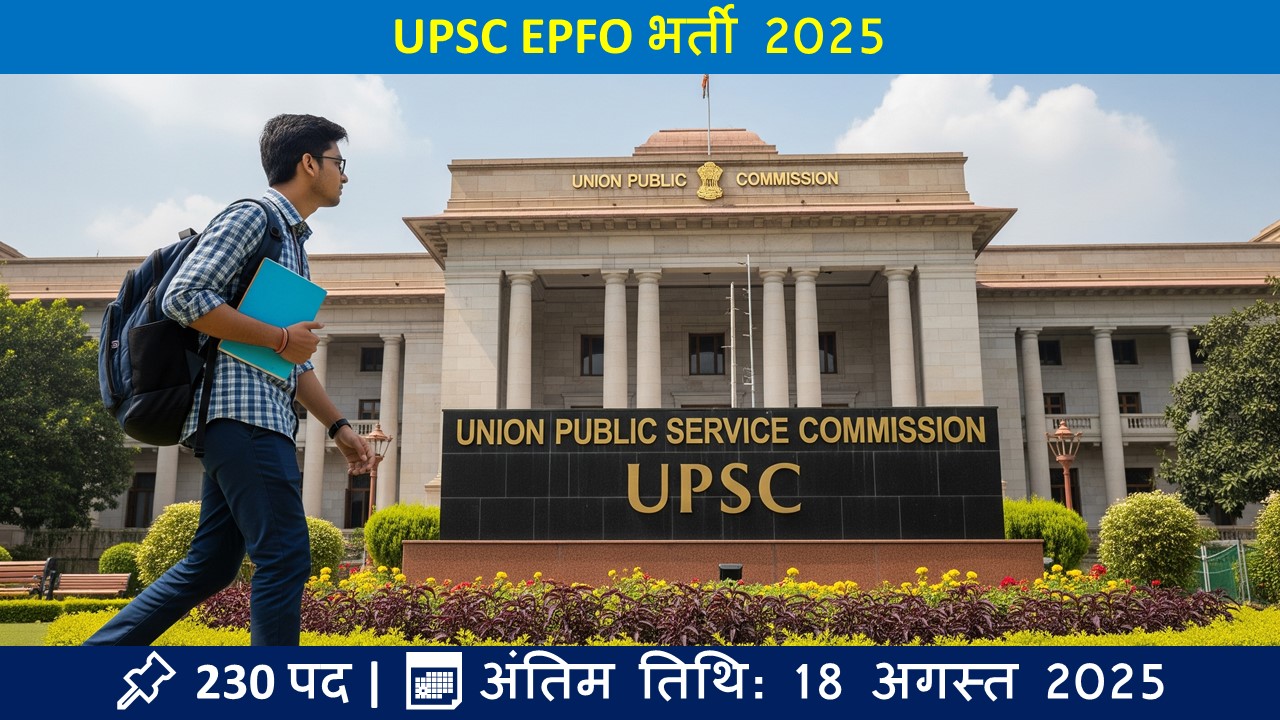 UPSC EPFO भर्ती 2025