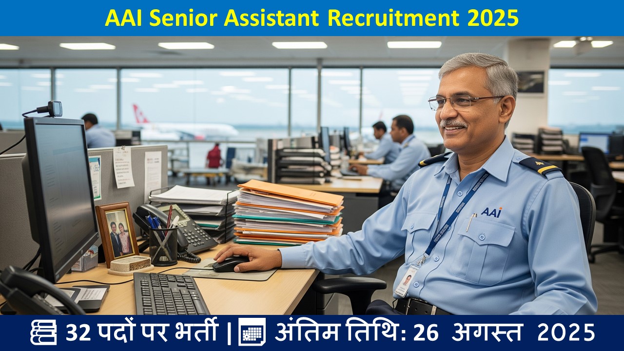 AAI Senior Assistant Recruitment 2025