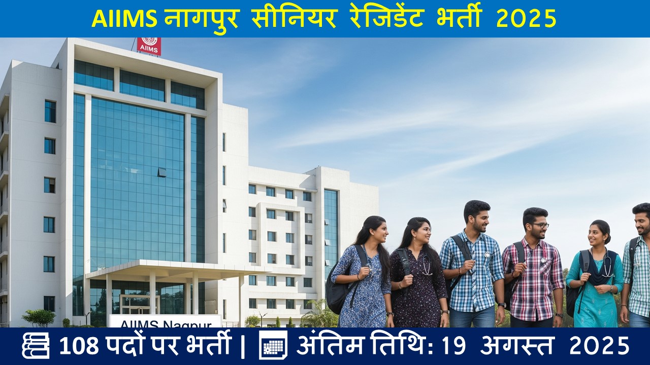 AIIMS नागपुर सीनियर रेजिडेंट भर्ती 2025