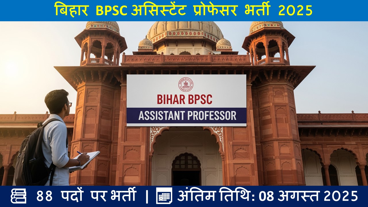 BPSC Assistant Professor भर्ती 2025