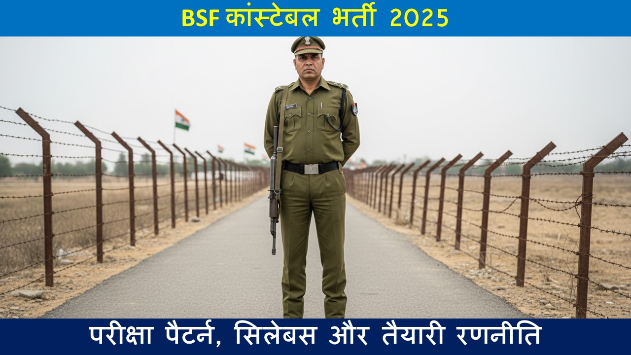 BSF कांस्टेबल भर्ती 2025