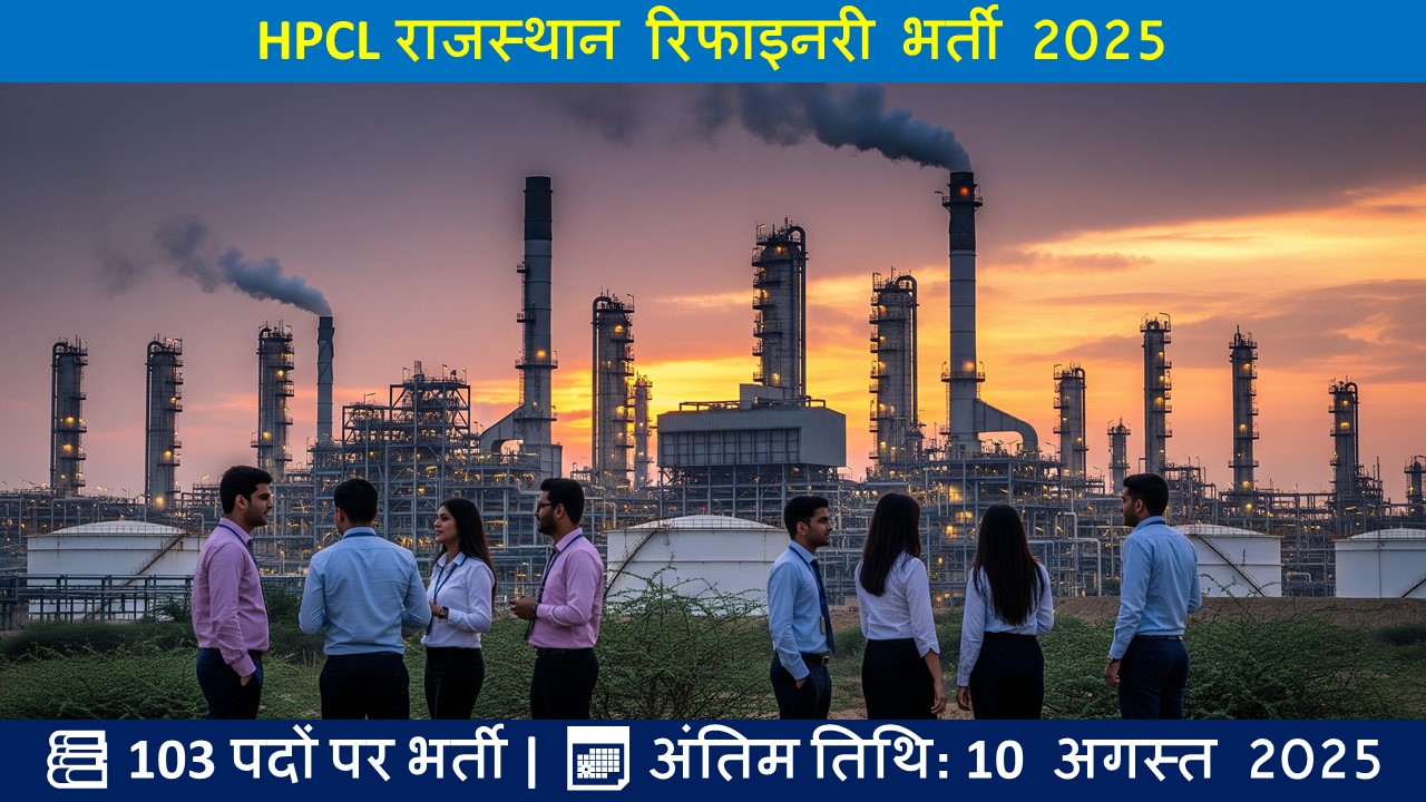 HPCL राजस्थान रिफाइनरी भर्ती 2025