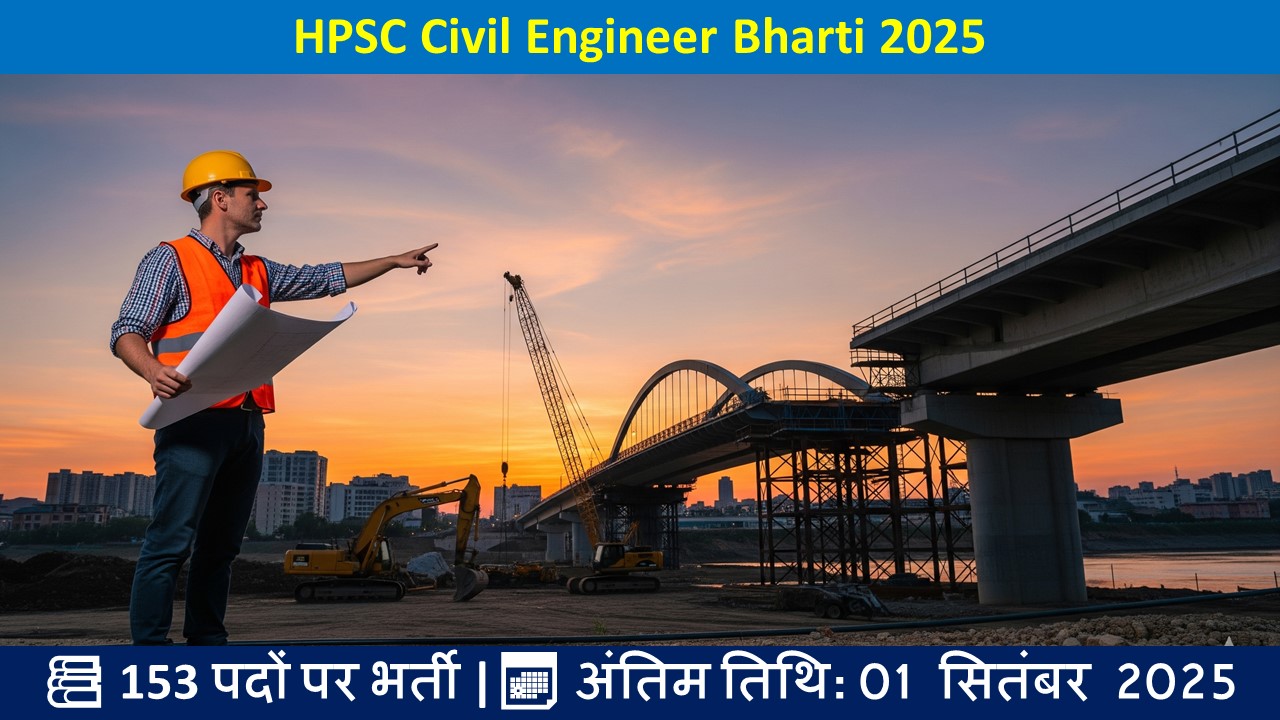 HPSC Civil Engineer Bharti 2025