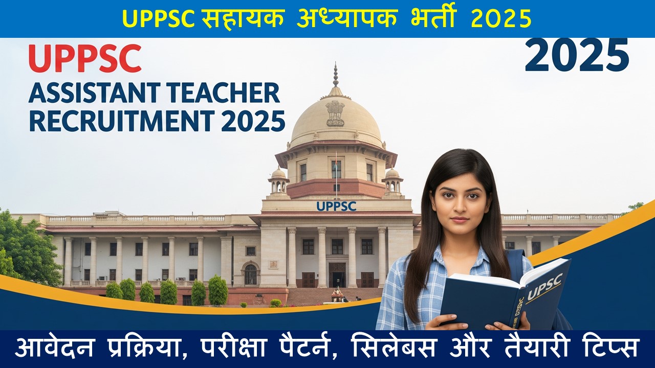 UPPSC सहायक अध्यापक भर्ती 2025