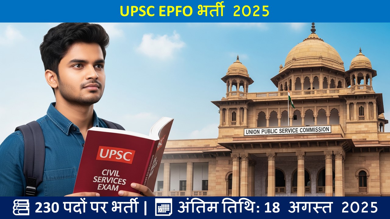 UPSC EPFO भर्ती 2025