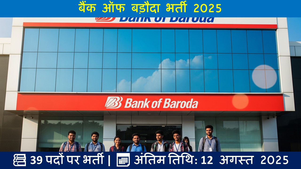 बैंक ऑफ बड़ौदा भर्ती 2025