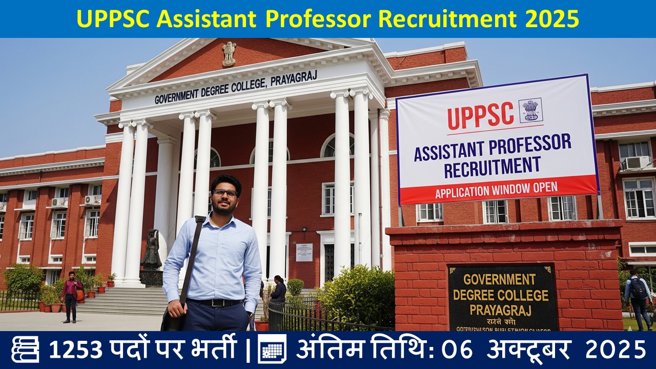 UPPSC Assistant Professor Recruitment 2025