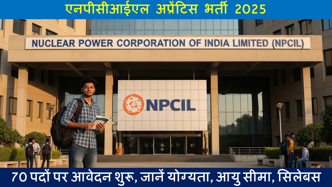 एनपीसीआईएल अप्रेंटिस भर्ती 2025